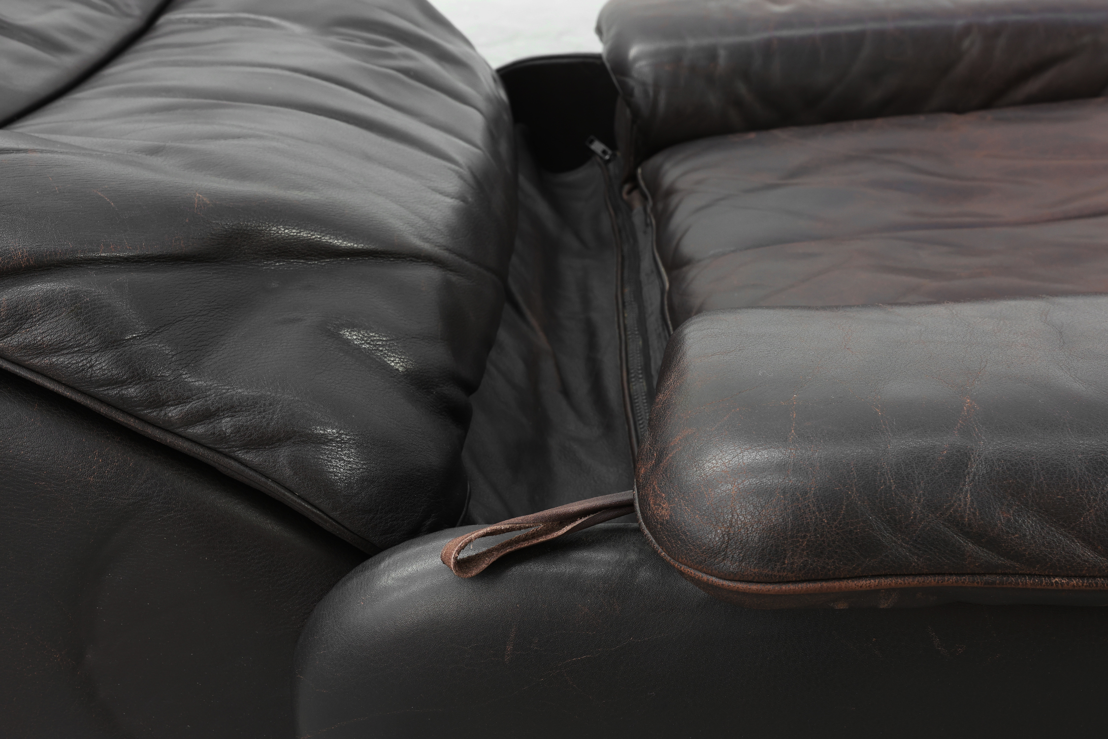 Mid-century De Sede DS‑66 brown leather Relax Chair, Switzerland 1960sthumbnail